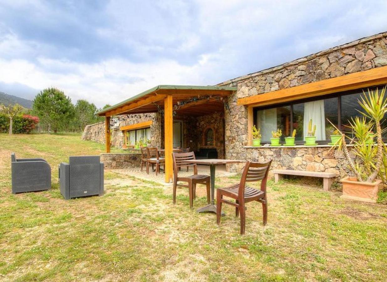Studio Confortable Avec Vue Sur La Montagne A Moltifao 30M² Jardin 외부 사진
