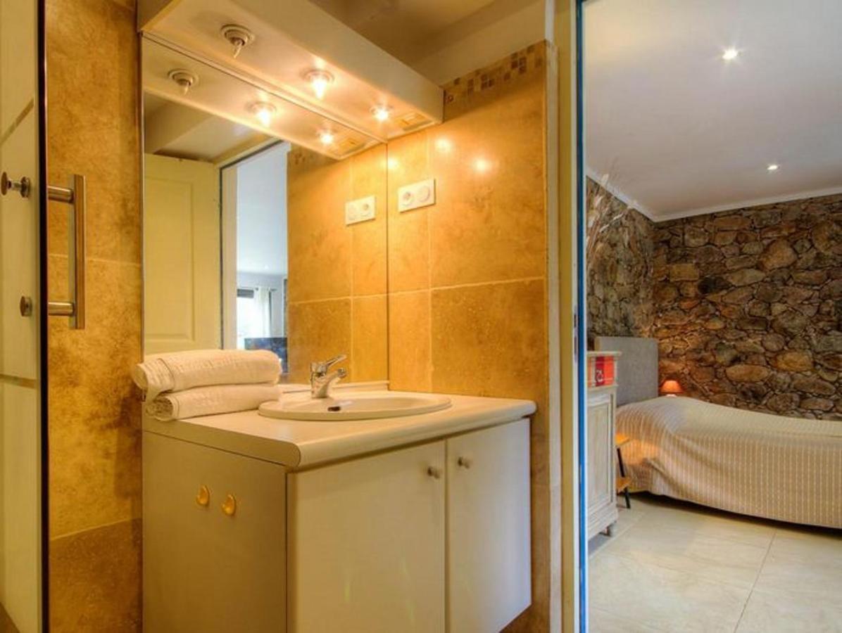 Studio Confortable Avec Vue Sur La Montagne A Moltifao 30M² Jardin 외부 사진